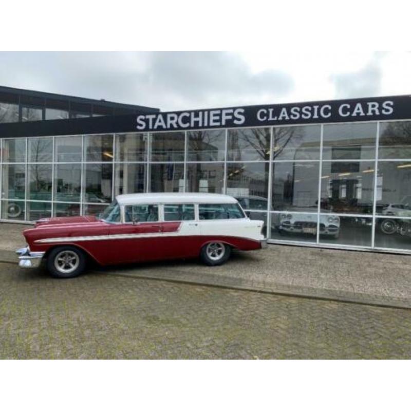 Chevrolet Bell Air Custom Station Wagon met stroker motor