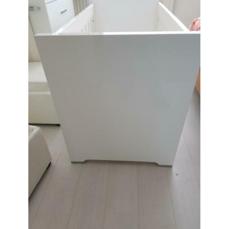 Ledikant met matras, dekbed, dekbedhoes, matrashoes