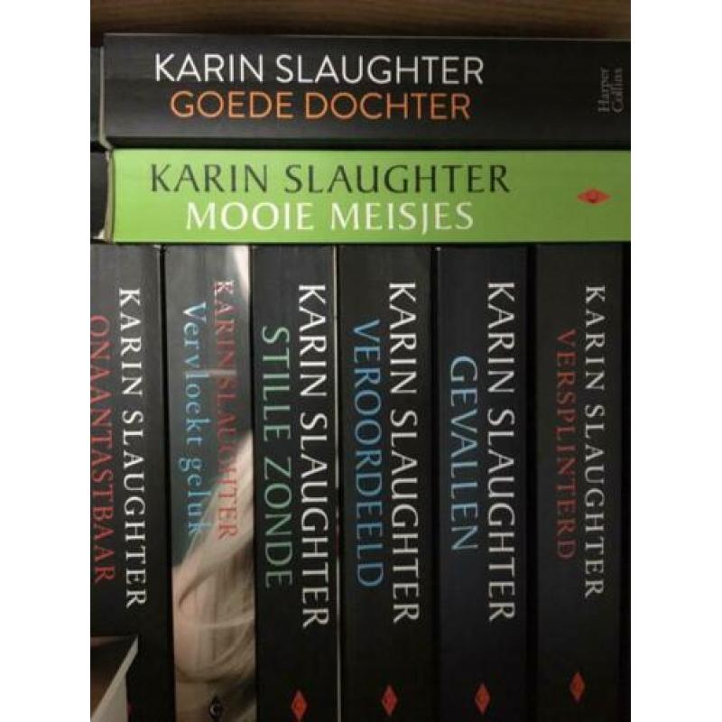 Karin Slaughter serie bestaat uit 22 boeken