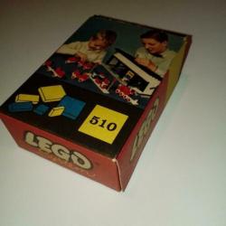 Vintage Lego, set 510, inkl.doos en tegeltjes