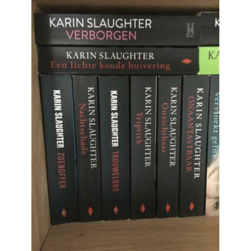Karin Slaughter serie bestaat uit 22 boeken