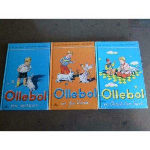 3 stuks Ollebol boekjes- schrijver Annie Aalders