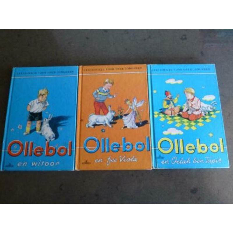 3 stuks Ollebol boekjes- schrijver Annie Aalders