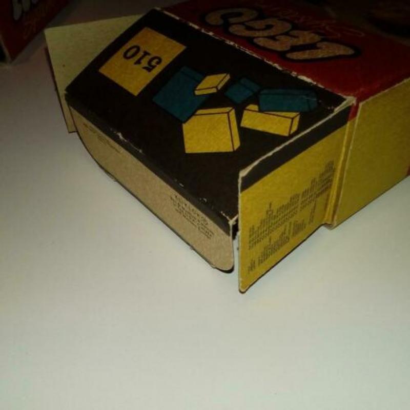 Vintage Lego, set 510, inkl.doos en tegeltjes