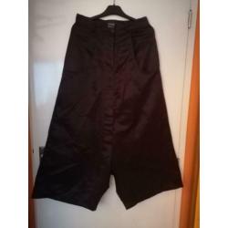ART super leuke paarse wijde broek/rok maat S