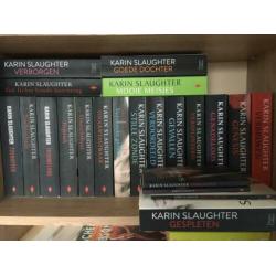 Karin Slaughter serie bestaat uit 22 boeken