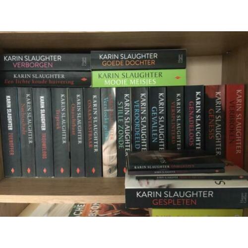 Karin Slaughter serie bestaat uit 22 boeken