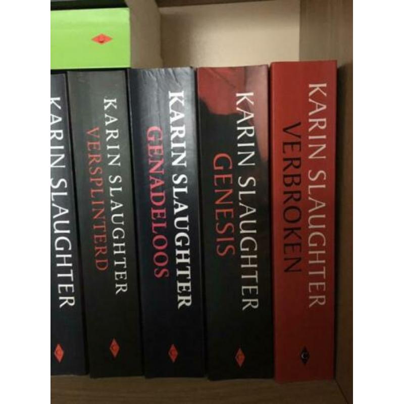 Karin Slaughter serie bestaat uit 22 boeken