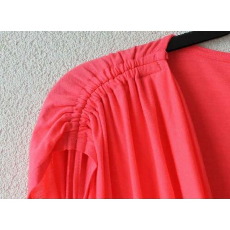 Felgekleurde nieuwe LIV tuniek, roze / oranje, maat XXL