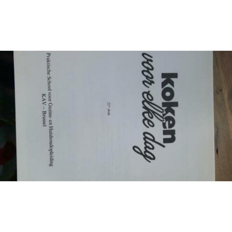 Koken voor elke dag. Kookboek