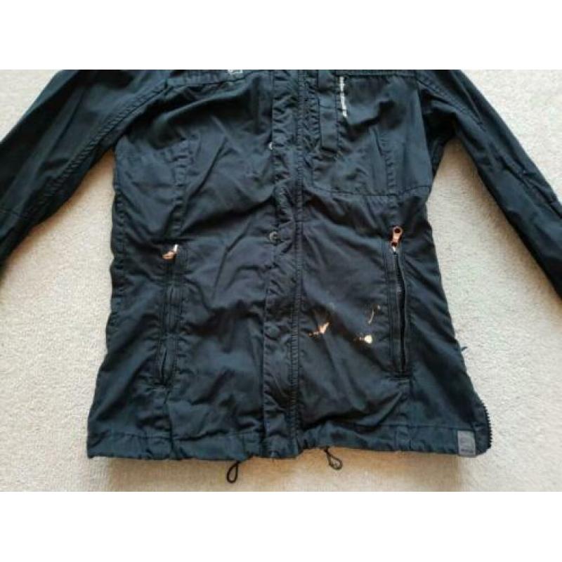 Gstar vest zwart maat s g-star jasje unisex merkkleding merk