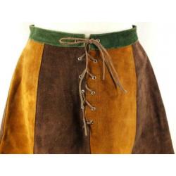 Stoere leren rok.Mt S.