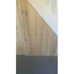 10m2 massief grenen delen