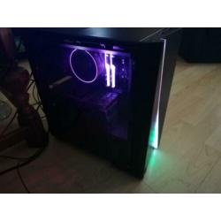 snelle mid-range game pc show case