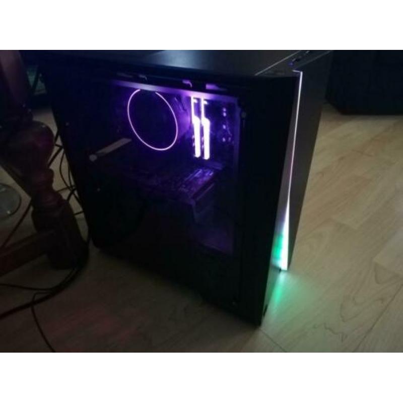 snelle mid-range game pc show case