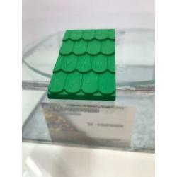 ?? Lego | 787c02 | Dak | Groen | Dakdeel | Fabuland | AQ