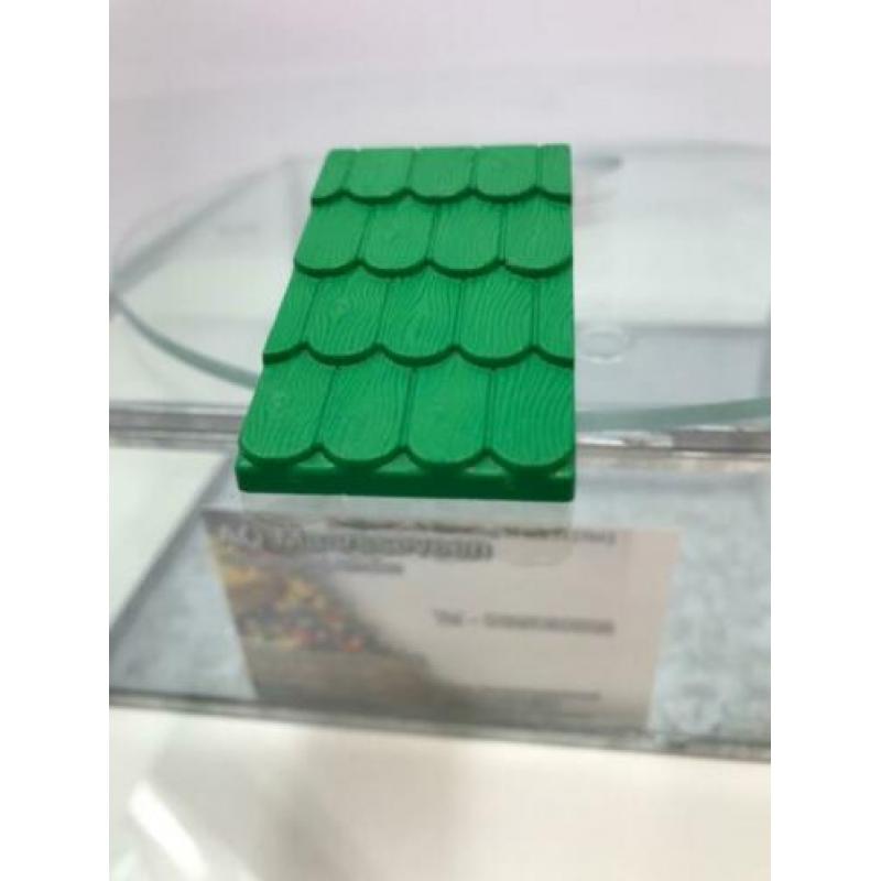 ?? Lego | 787c02 | Dak | Groen | Dakdeel | Fabuland | AQ