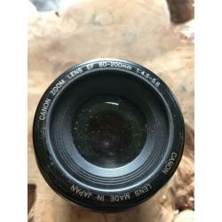 canon zoom lens 80-200 mm EF vatting voor digitale camera