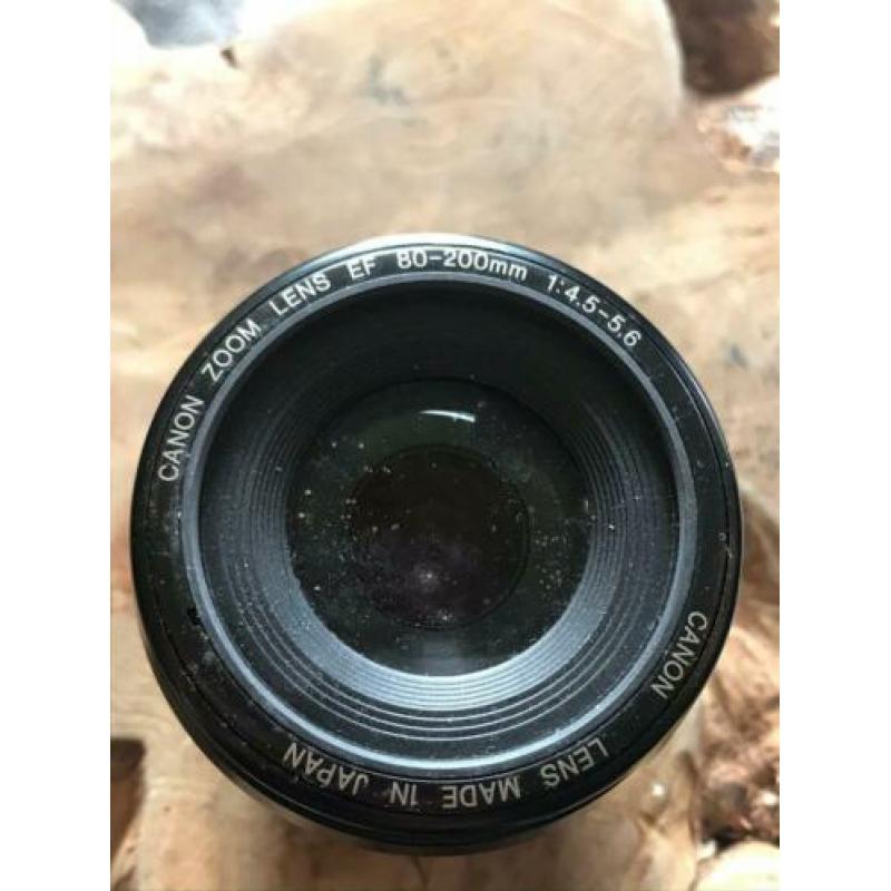 canon zoom lens 80-200 mm EF vatting voor digitale camera
