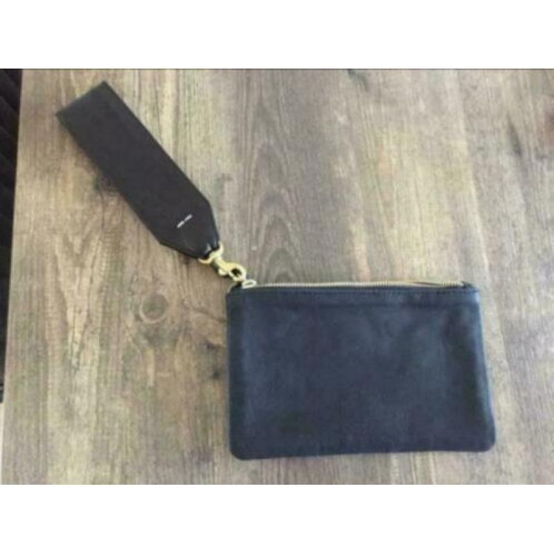 Nieuw Zwart avondtasje / clutch designer Clare V.