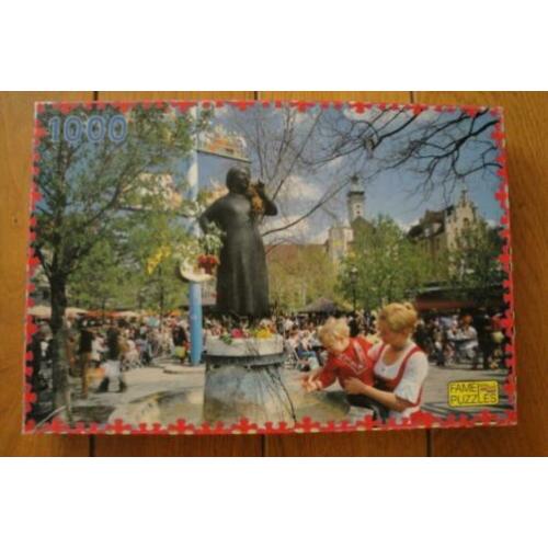 FAME PUZZLES 1.000 stukjes voor 1.95euro.