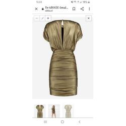 nikkie philo dress/jurkje goud maat 34