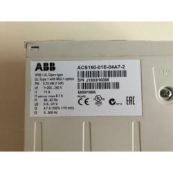ABB ACS150-01E-04A7-2 frequentieregelaar