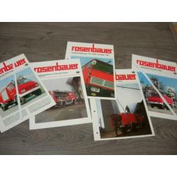 Folders Brandweer Steyr Rosenbauer 1976