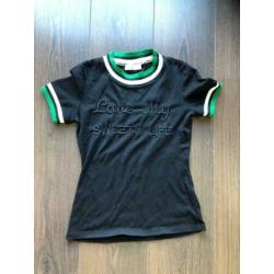 Shirtje en broekjes maat s zwart