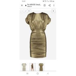 nikkie philo dress/jurkje goud maat 34