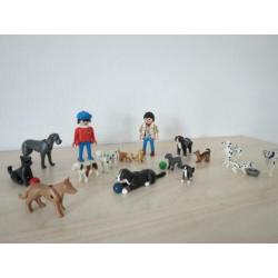 15 honden en 2 begeleiders. Honden uitlaat service, puppies