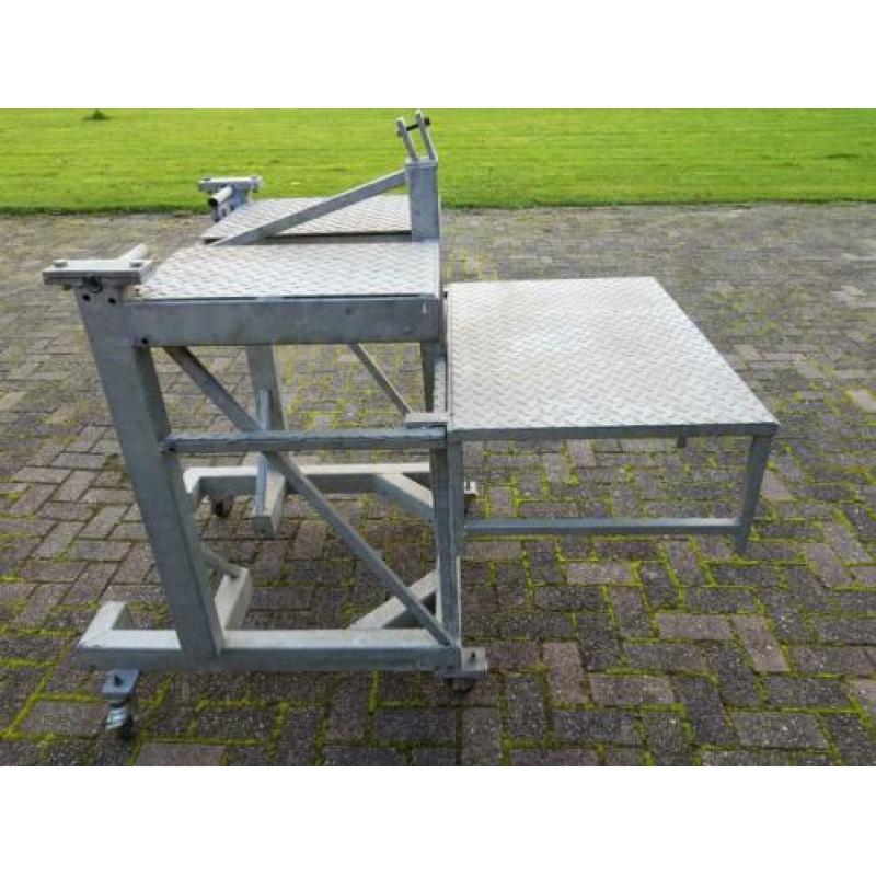 Mobiele werktafel.