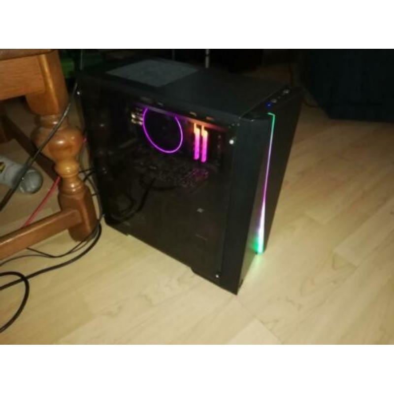 snelle mid-range game pc show case