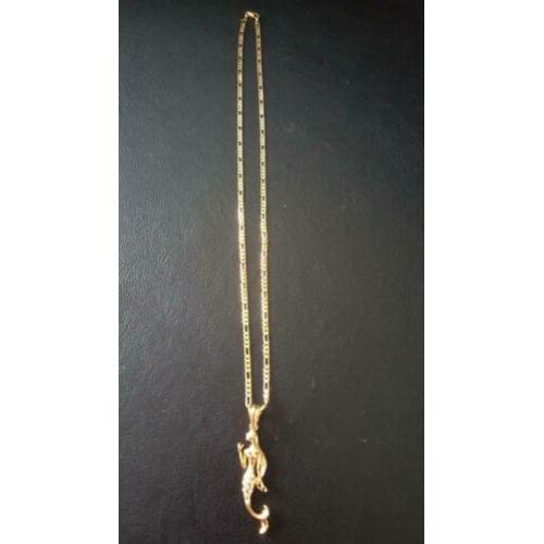 Ketting met zeemeermin zee meermin zeemirmin hanger steentje
