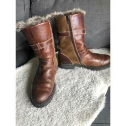 McGregor cognac suède winterboots laarzen maat 39