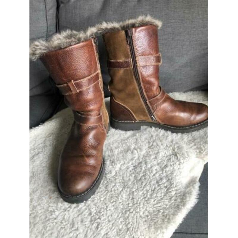 McGregor cognac suède winterboots laarzen maat 39