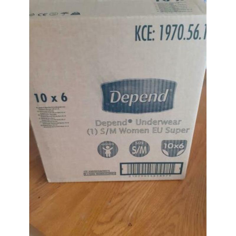 Depend incontinentie broekjes voor dames