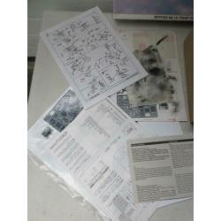 modelbouw vliegtuigje Spitfire