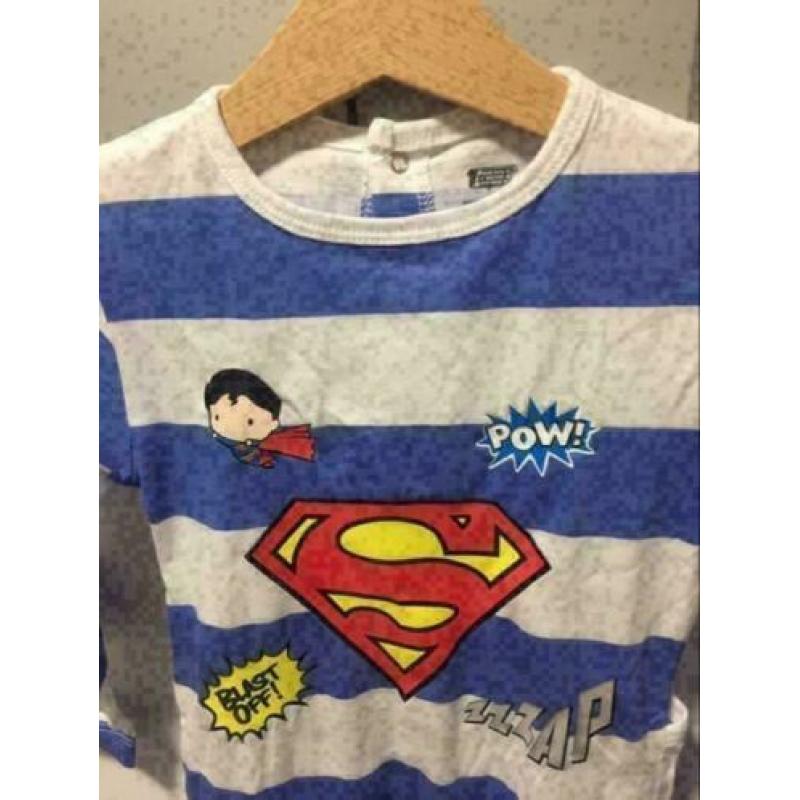 Nieuw superman boxpakje, maat: 80/86