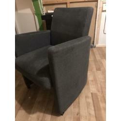 6 eetkamer verrijdbare stoelen in goede staat