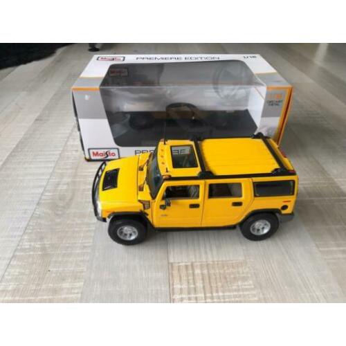 Hummer geel, maisto