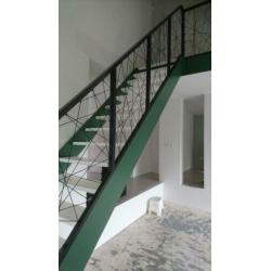 maatwerk metaal, rvs balustrade, trapleuning