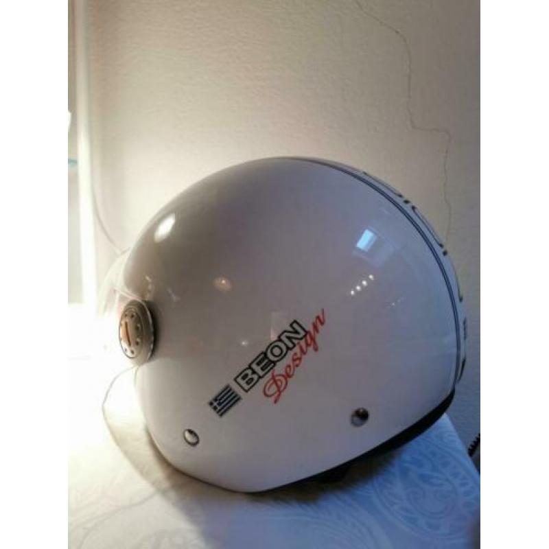 Scooterhelm S (55-56) vizier Beon Design