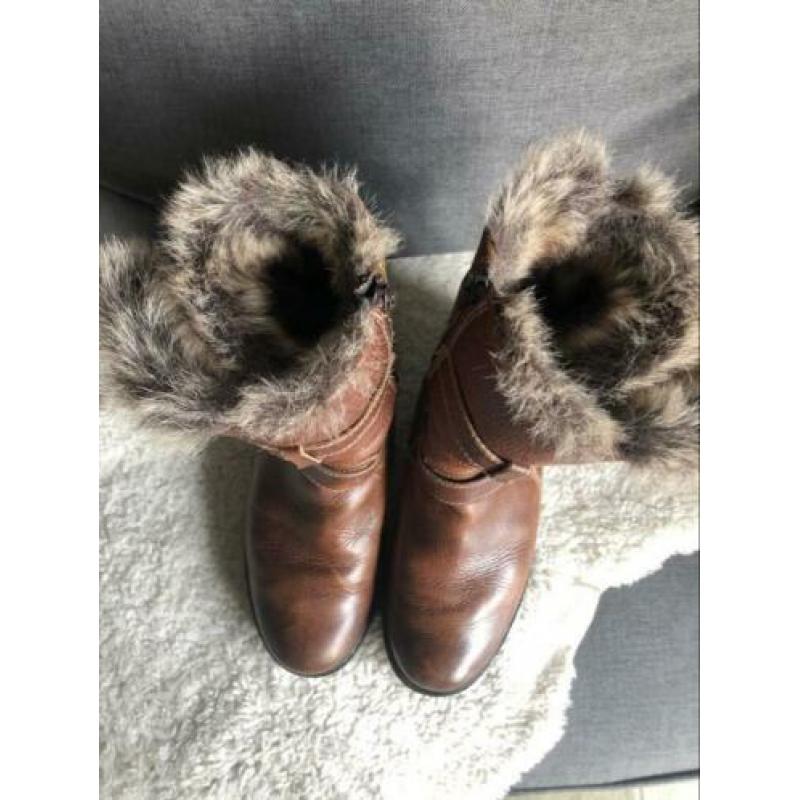 McGregor cognac suède winterboots laarzen maat 39