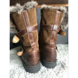 McGregor cognac suède winterboots laarzen maat 39