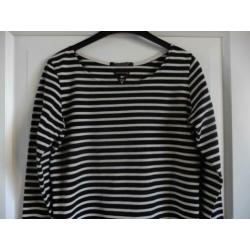 Leuk gestreept shirt van Maison Scotch maat M