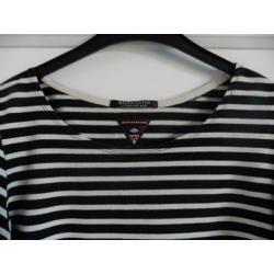 Leuk gestreept shirt van Maison Scotch maat M