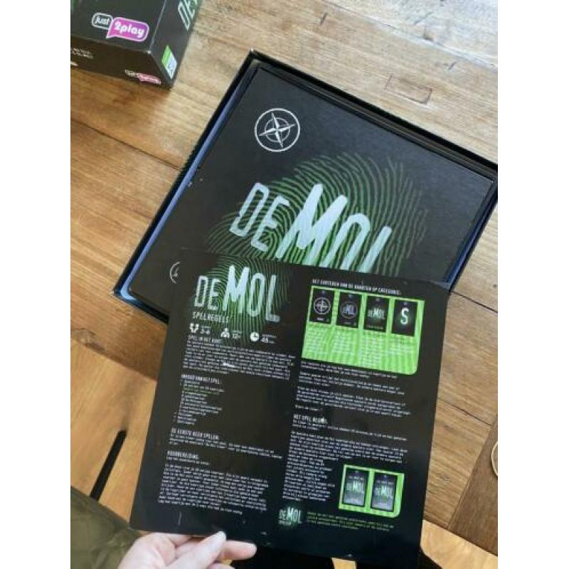 Wie is de mol! Bordspel.