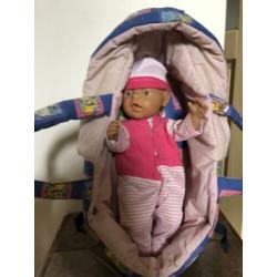 Baby Born pop met kleertjes