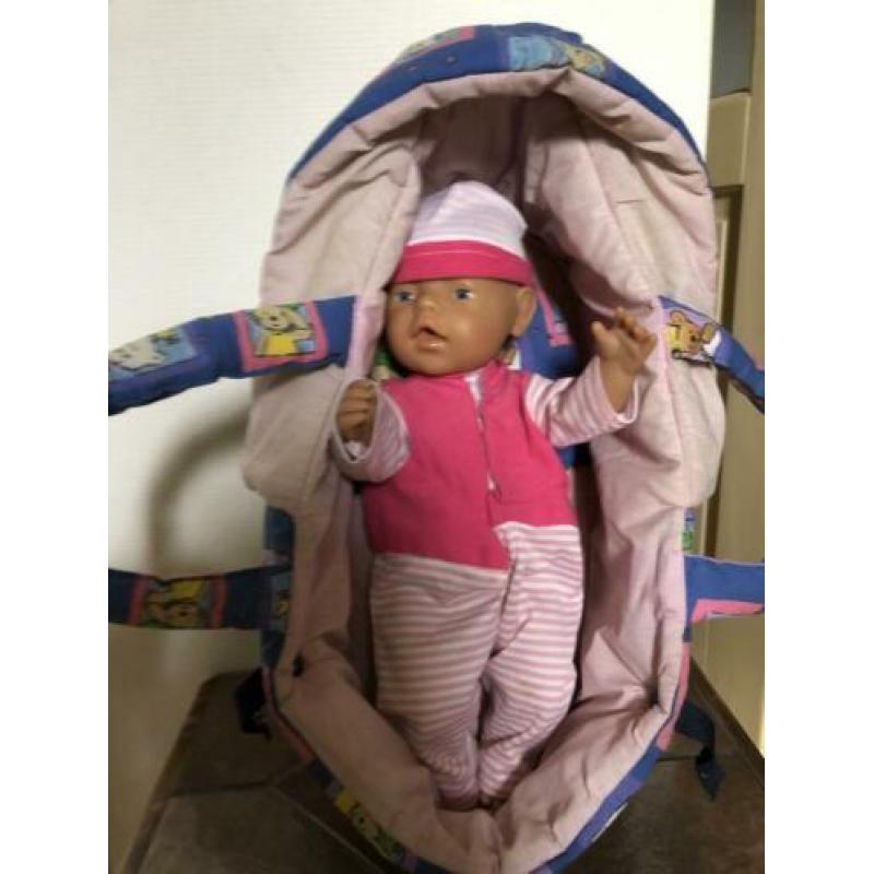 Baby Born pop met kleertjes